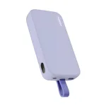 Momax PD5 20,000mAh 22.5W পাওয়ার ব্যাংক, Type-C কেবলসহ – বেগুনি