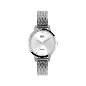 Q&Q S401J201Y Superior স্টেইনলেস স্টিল স্ট্র্যাপ মহিলাদের ঘড়ি