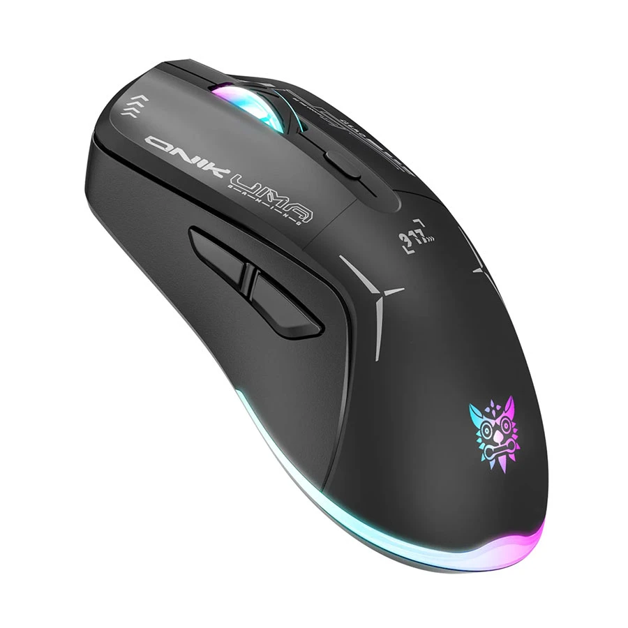 Onikuma CW917 RGB Dual Mode Wireless Black Gaming Mouse