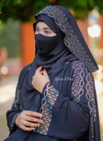 শেহজাদী আবায়া ফুল সেট, ইনার, কোটি, হিজাব ও স্টোন ওয়ার্ক
