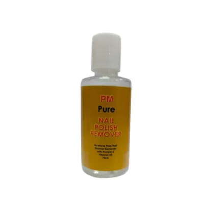 PM Pure নেইল পলিশ রিমুভার Yellow 75ml