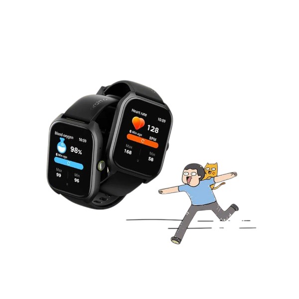 Oraimo x Tahilalats Watch 5 Max OSW-804 ব্লুটুথ কলিং স্মার্ট ওয়াচ (কালো)