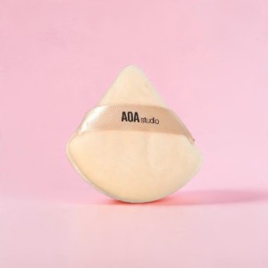 AOA Studio Velvet Puffs মেকআপ স্পঞ্জ - অফ হোয়াইট