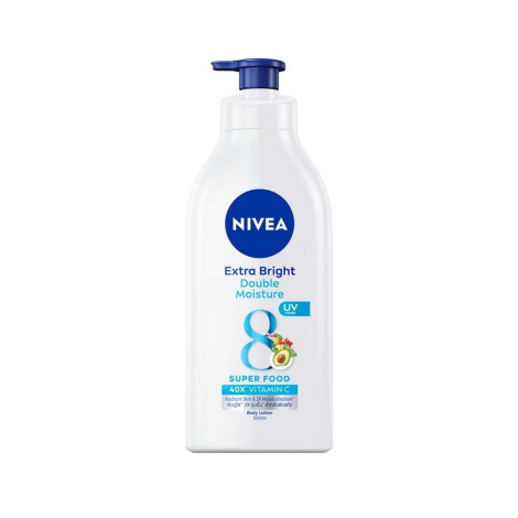 Nivea Extra Bright ডাবল ময়েশ্চার বডি লোশন 550ml