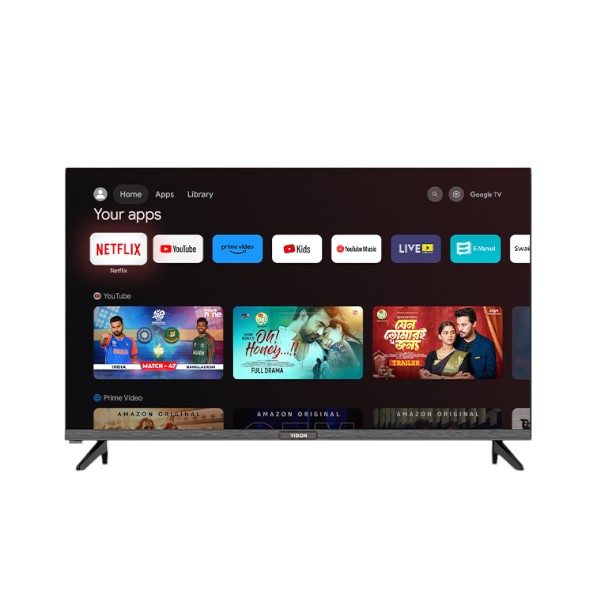 VISION 32" LED TV Z10 Smart Optima Google TV