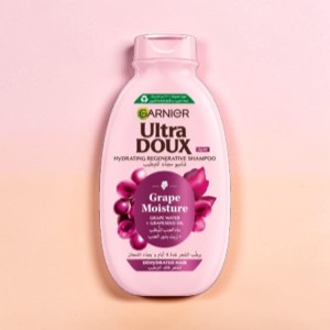 Garnier Ultra Doux Grape Moisture Hydrating Regenerative Shampoo 400ml (Egypt)