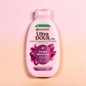 Garnier Ultra Doux Grape Moisture হাইড্রেটিং রিজেনারেটিভ শ্যাম্পু 400ml