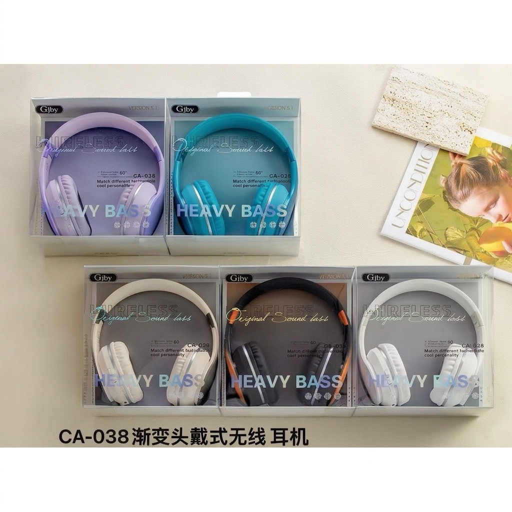 GJBY CA-038 Bluetooth Wireless Headphone