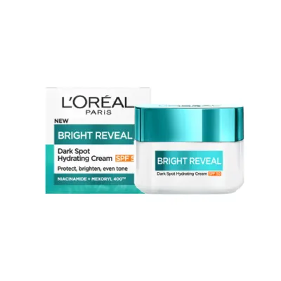 L'Oreal Bright Reveal Dark Spot হাইড্রেটিং ক্রিম SPF50 50ml