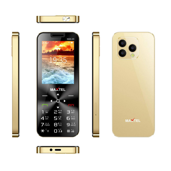 Maxtel MAX-40 Gold With Type-C Charger