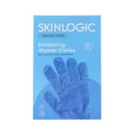 Skinlogic এক্সফোলিয়েটিং শাওয়ার গ্লাভস 1 জোড়া - নীল
