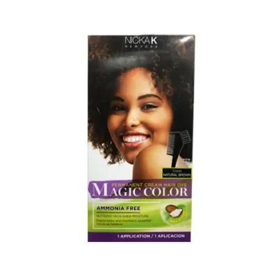 Nicka K Magic Color পার্মানেন্ট ক্রিম হেয়ার ডাই - TCW05 Natural Brown