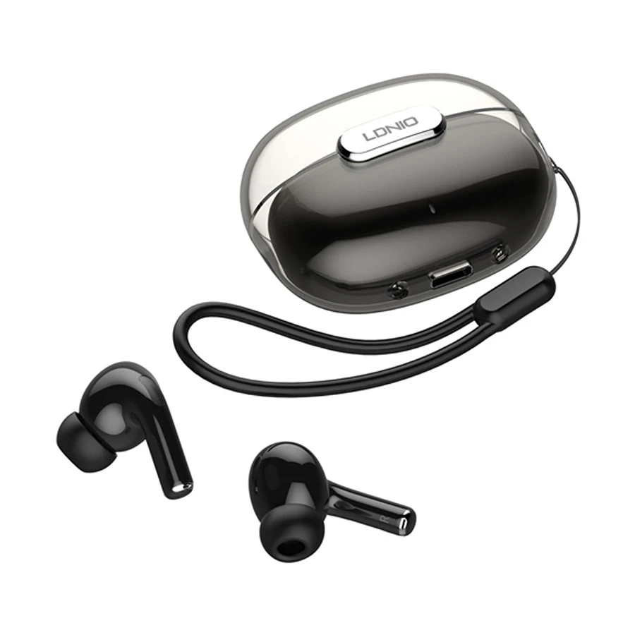LDNIO T02 Black TWS Bluetooth Earbuds