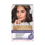 L'Oreal Excellence কুল ক্রিম ট্রিপল কেয়ার হেয়ার কালার 5.11 আল্ট্রা অ্যাশ লাইট ব্রাউন