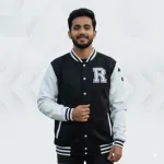 ছেলেদের ভার্সিটি জ্যাকেট (কালো + সাদা)