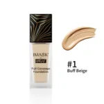 Imagic x Unique ফুল কভারেজ ফাউন্ডেশন - 01 Buff Beige