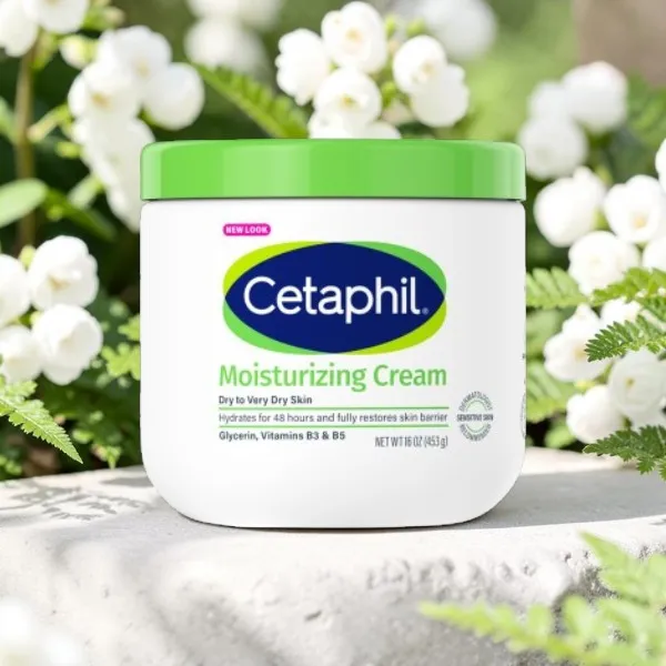 Cetaphil ময়েশ্চারাইজিং ক্রিম শুষ্ক থেকে অতিরিক্ত শুষ্ক, সংবেদনশীল ত্বক 453g