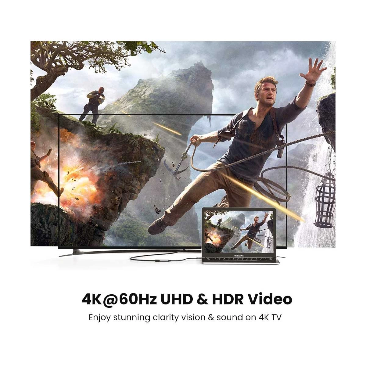UGREEN CM297 (70444) Type-C Male to HDMI Female Gray Converter