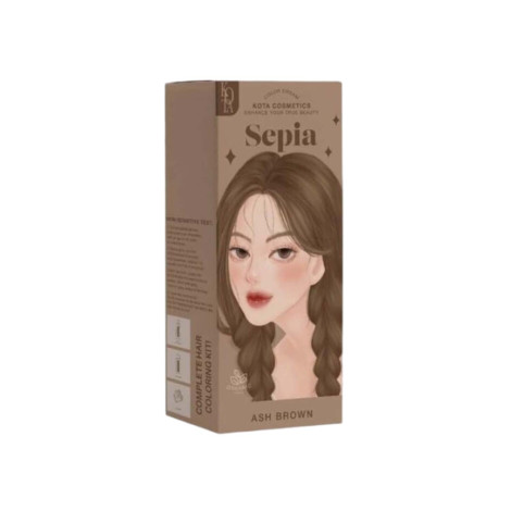 Kota হেয়ার কালার ক্রিম Sepia - Ash Brown