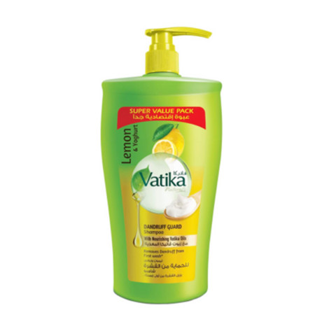Vatika Naturals Lemon and Yogurt Anti-Dandruff Shampoo 1000ml (UAE)