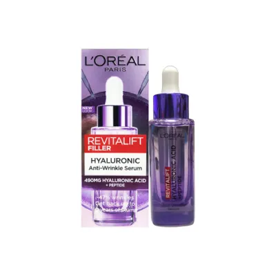 L'Oreal Revitalift Filler হায়ালুরোনিক অ্যান্টি-রিঙ্কল সিরাম 30ml