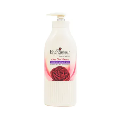 Enchanteur রোজ উড আমোর সাটিন স্মুথ পারফিউমড বডি লোশন 400ml