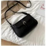 Women's PU Leather Square Crossbody Messenger Bag, 6 Colours