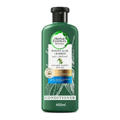 Herbal Essences পোটেন্ট অ্যালো + বাঁশ কন্ডিশনার 400ml