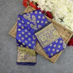 সিল্ক কাতান শাড়ি (নীল, হালকা গোলাপি, মেরুন, কালো, ল্যাভেন্ডার)