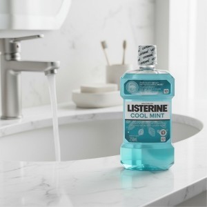 Listerine Cool Mint Mouthwash 250ml (Thailand)