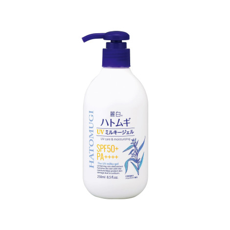 Reihaku Hatomugi UV মিল্কি জেল সানস্ক্রিন SPF50+ PA++++ 250ml