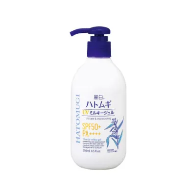 Reihaku Hatomugi UV মিল্কি জেল সানস্ক্রিন SPF50+ PA++++ 250ml