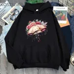 Women's Cotton Fleece Hoodie with DTF Print, 300 GSM, 3 Colours