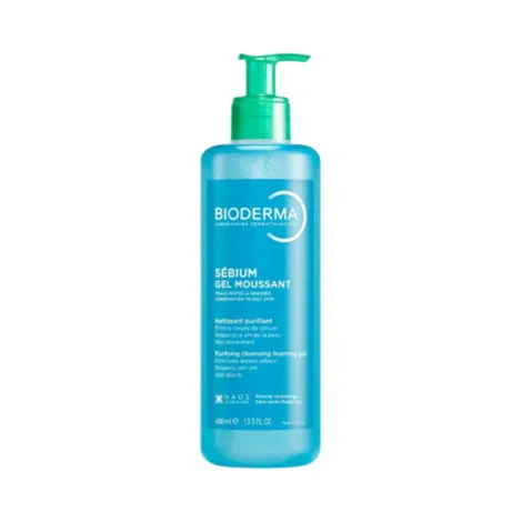 Bioderma Sebium পিউরিফাইং ক্লিনজিং ফোমিং জেল 400 মিলি