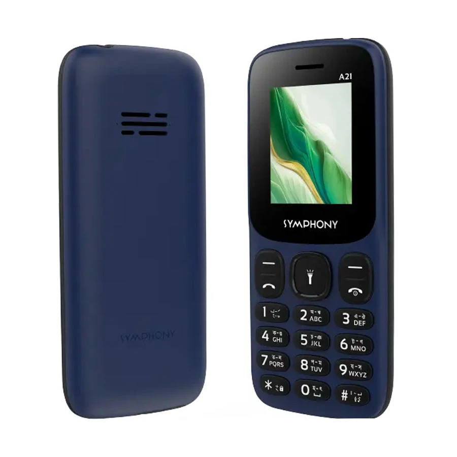 Symphony A21 Navy Blue Dual SIM Feature Phone