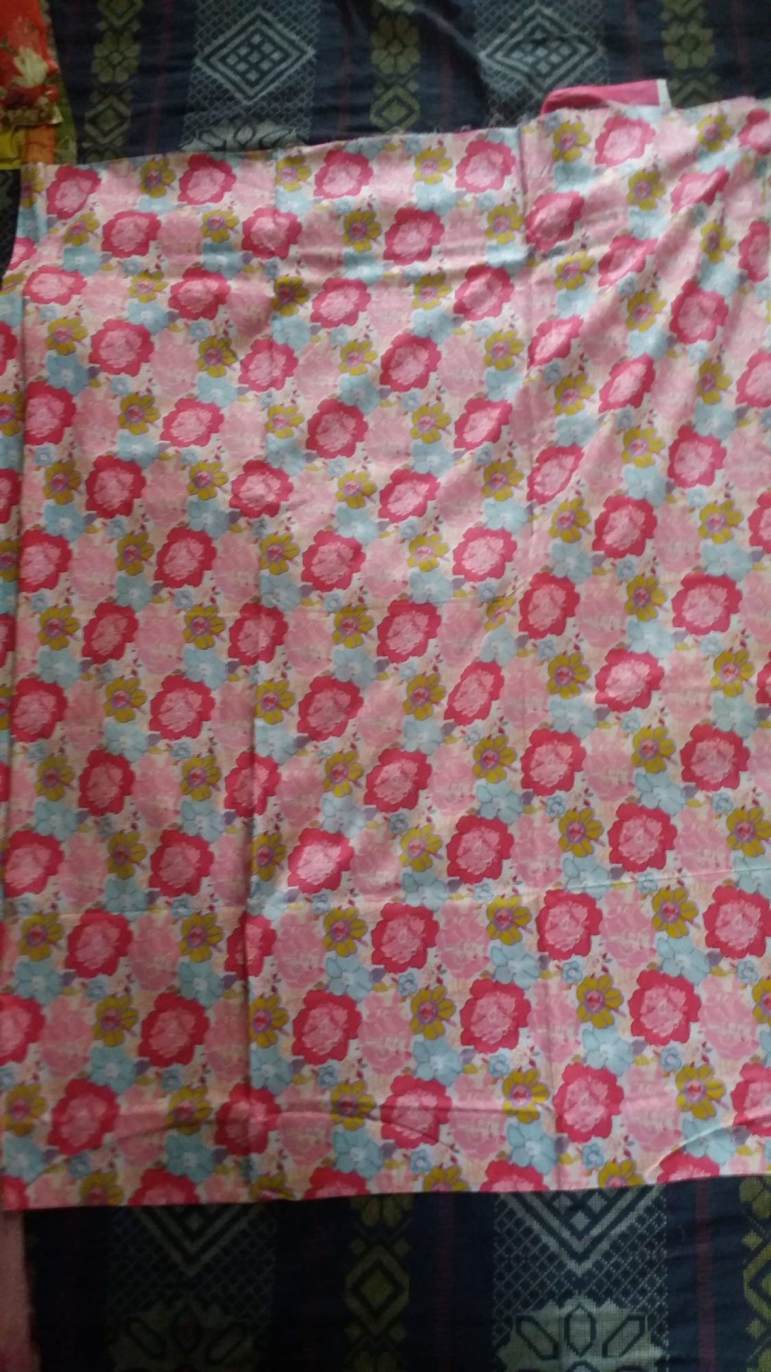 Pakiza Cotton Three Piece Fabric Set, 3 Yard Kameez