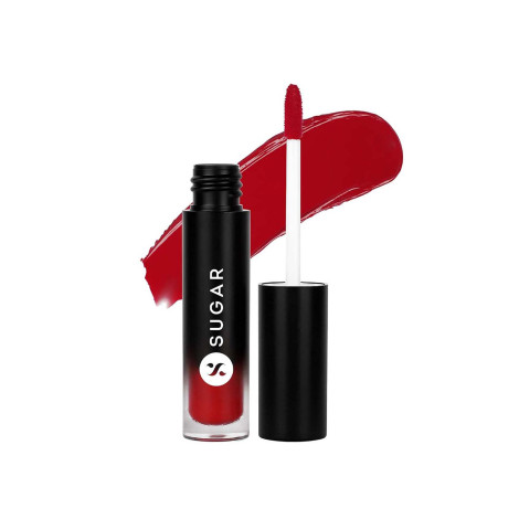 Sugar Cosmetics Mousse Muse Lip Cream - 06 Harmony In Red (India)