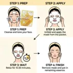 3W Clinic Fresh রয়্যাল জেলি মাস্ক শিট 23 গ্রাম