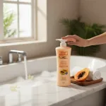 Zen Garden Lightening Papaya ডিপ ময়েশ্চারাইজিং রিফ্রেশিং শাওয়ার ক্রিম 1000 মিলি