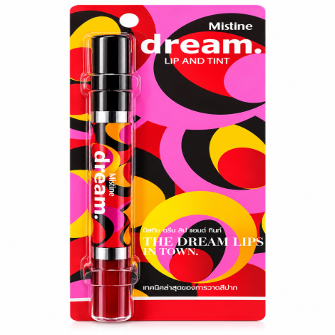 Mistine Dream Lip and Tint Pink No.01 4.7g (Thailand)