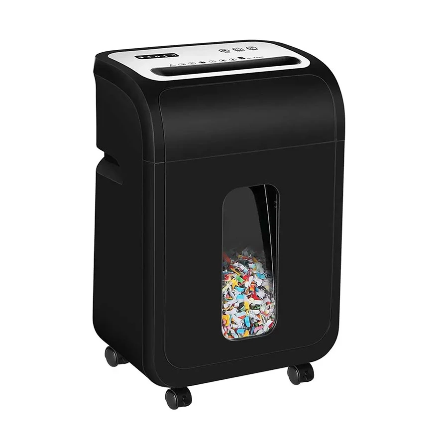 Ofitech OS1501CF Cross Cut 15 Sheet Black Paper Shredder