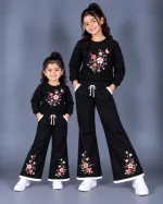 Kids' Terry Cotton Sweatshirt and Pant Set, 250 GSM, 2 to 12 Years