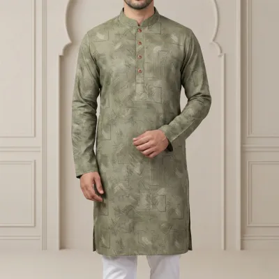 ছেলেদের কটন লাক্সারি পাঞ্জাবি