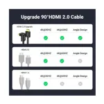 Ugreen HD103 (10172) HDMI মেল টু মেল কেবল 1 মিটার (ব্ল্যাক)