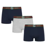 GUCCI ছেলেদের বক্সার শর্টস ট্রাঙ্ক 3-Pack (মাল্টি কালার)