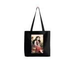DTG প্রিন্টেড ক্যানভাস টোট ব্যাগ 14x16 ইঞ্চি