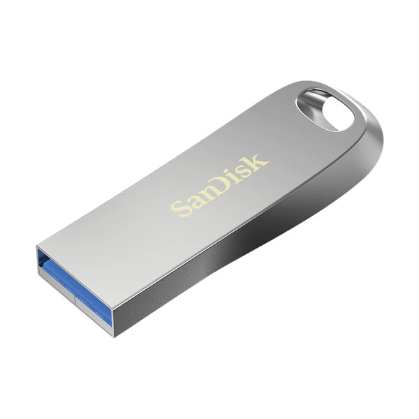 Sandisk Ultra Luxe CZ74 128GB USB 3.1 ফুল মেটাল সিলভার পেন ড্রাইভ
