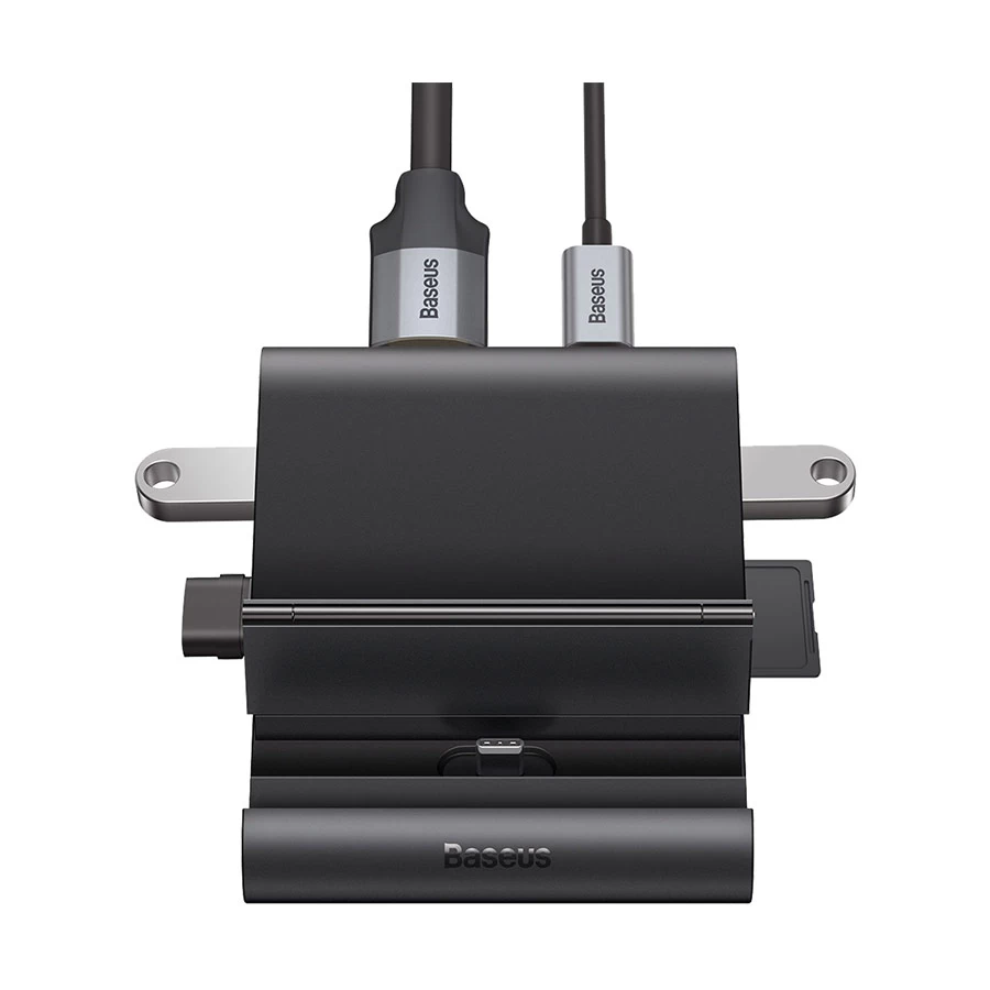Baseus WKMD000001 Type-C to HDMI, USB 3.0, USB 2.0, SD & TF Hub Gray