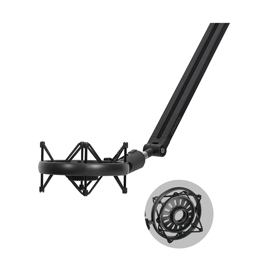 Fantech AC902S Black Adjustable Microphone Boom Arm Stand