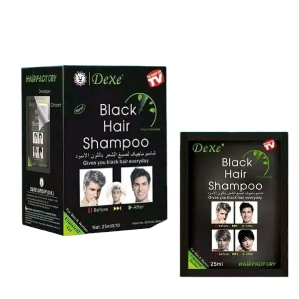 Dexe ব্ল্যাক হেয়ার কালার শ্যাম্পু